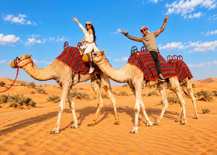 Camel Ride 30 Minute Evening Desert Safari Dubai