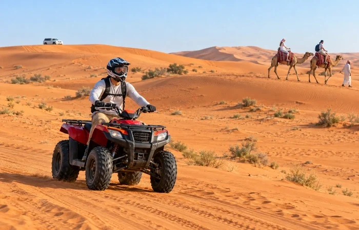 Morning Desert Safari Dubai with Quad Bike