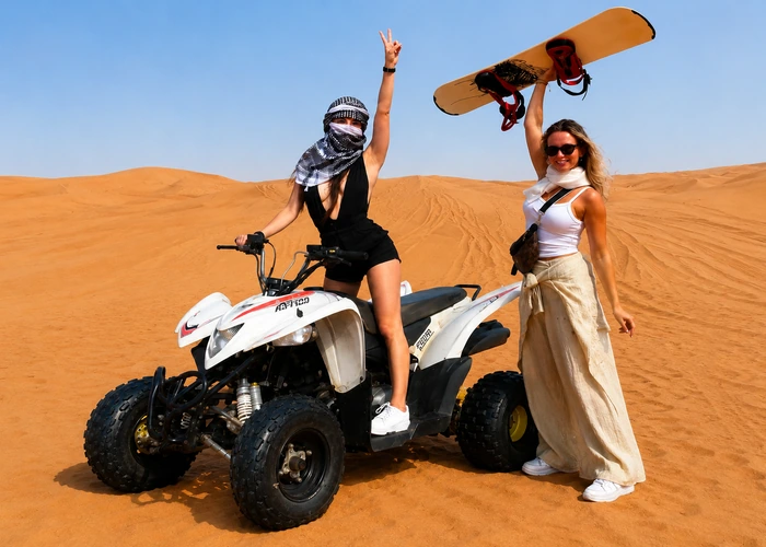 Quad Bike Evening Desert Safari Dubai