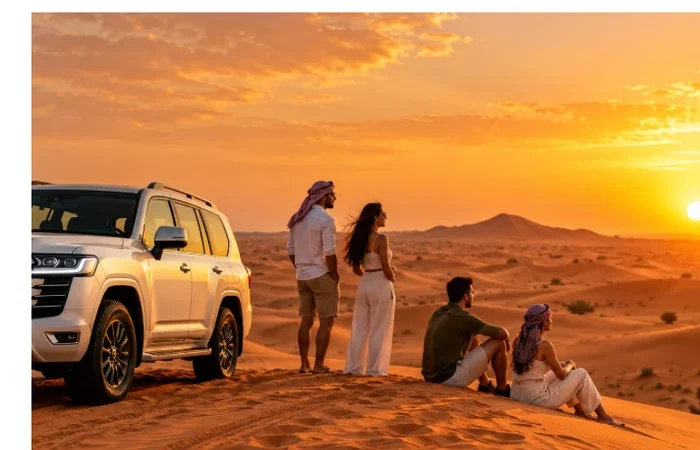 Dubai Evening Desert Safari with BBQ Dinner and Shows